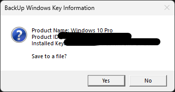 Windows Product Key Finder